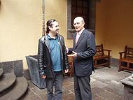 Foto 70.13. Ponentes Invitados (Javier Dorta con Félix Machín)